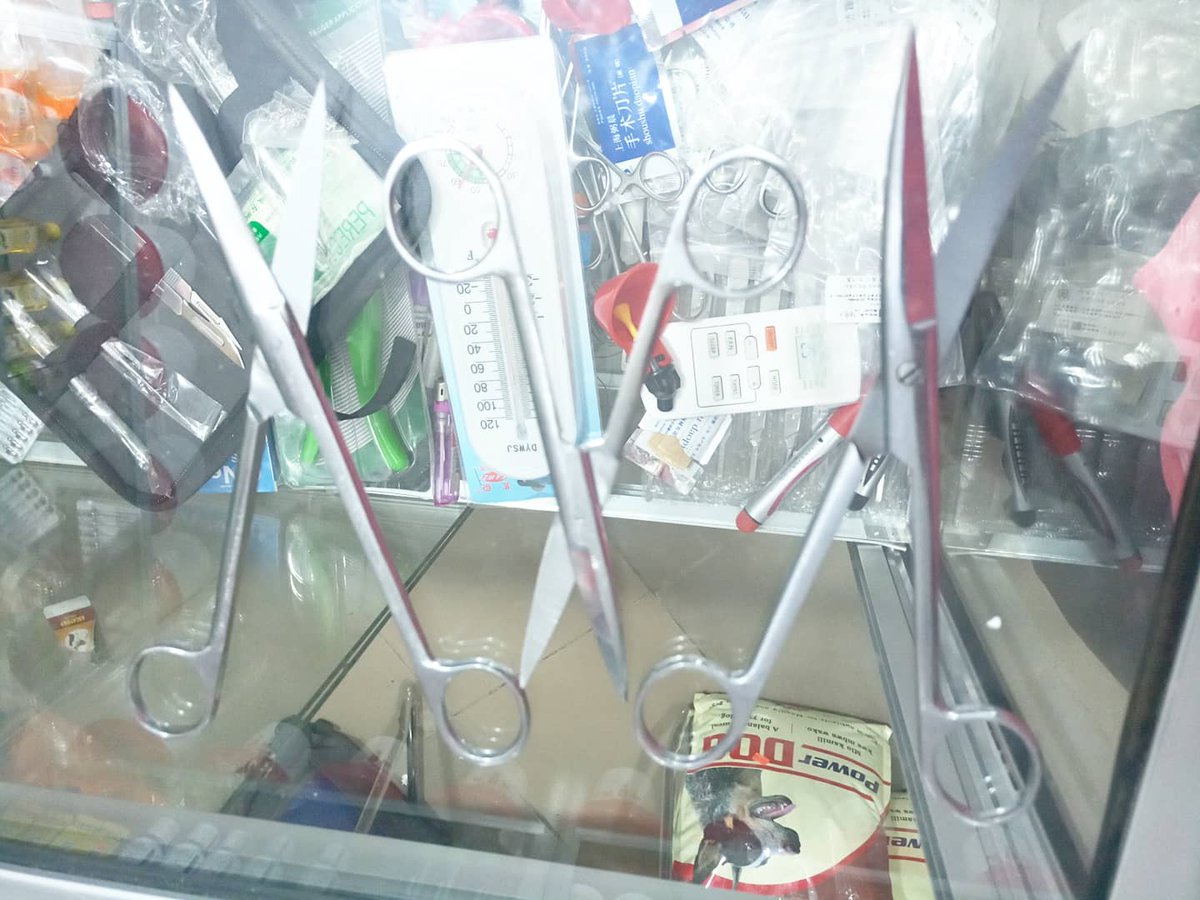 MifugoTz's tweet photo. Mikasi ya Surgery | Surgical Scissors Bei ni 18,000Tsh Tu.
Hapa kunavifaa muhimu ambavyo hutumika katika kazi mbalimbali za tiba ya mifugo karibu.
#surgicalkit #vifaavyasurgery
0712253102 https://t.co/W5ZNHXRq0u