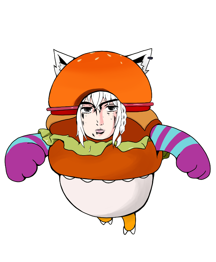 絵フブキ コーナーで差をつけろ たわわん にじそうさくi 06のイラスト