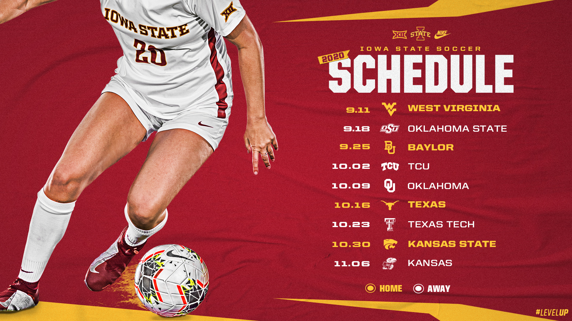 Iowa State Soccer on Twitter "Soccer. Is. Back. 👀 our revised 2020