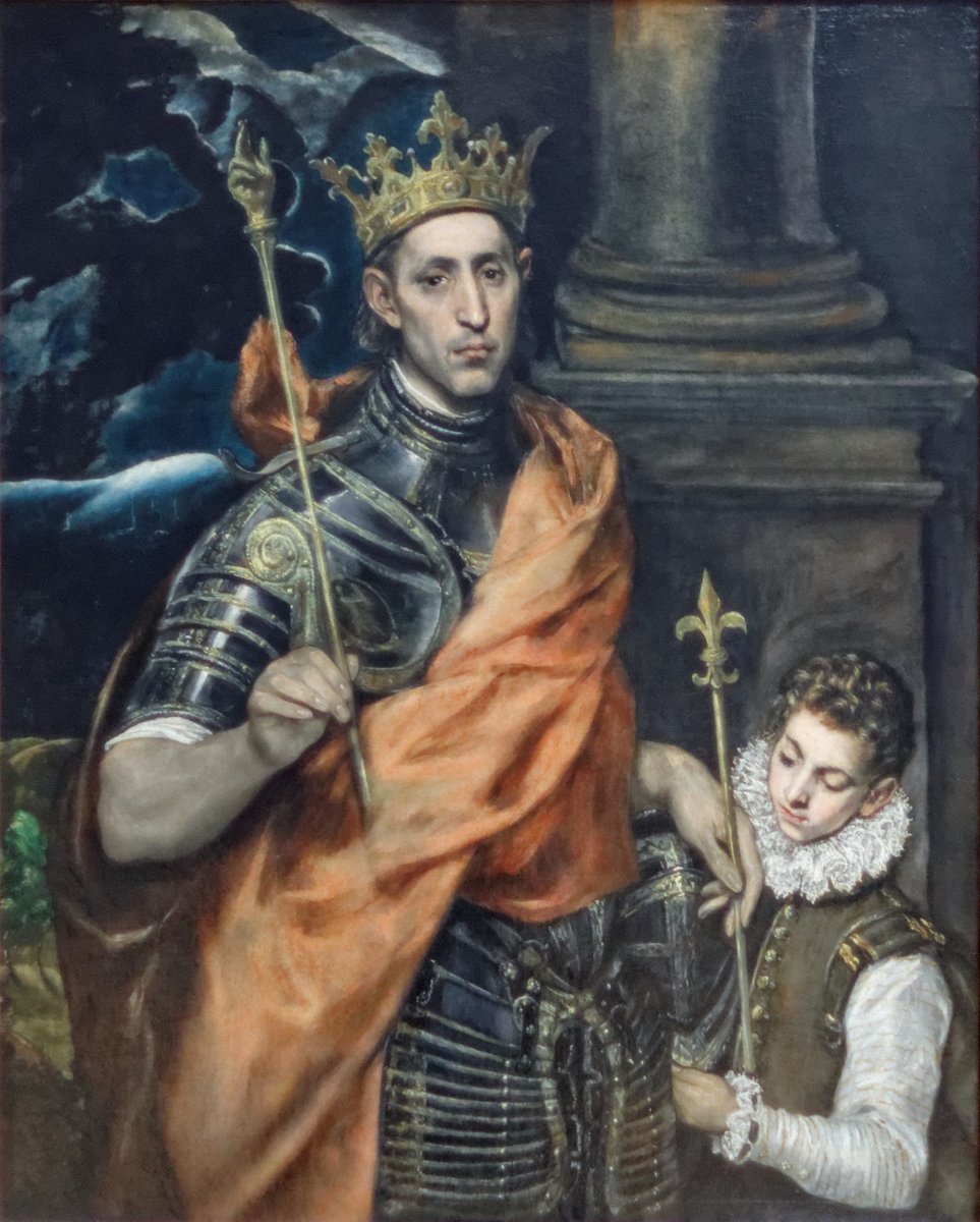 FrAquinasOP's tweet photo. Today is the feast of #StLouisIX, the pious King of France who reigned from 1226 to 1270. Under his rule, France grew as a military and economic power, which attracted the attention of her neighbors, but it was Louis' faith and charity that earned him the respect of other rulers. https://t.co/OC2pla8DNQ
