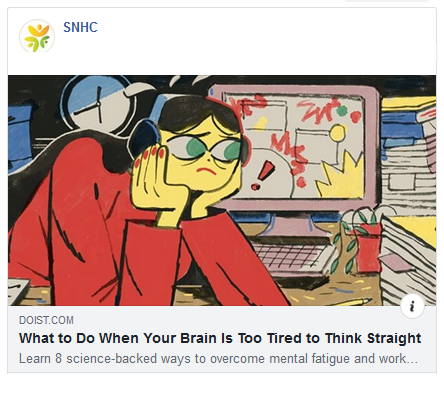quickdoses's tweet image. "If you have to force your way through a mental slump, break work down into micro-tasks you can finish in 10 minutes or less."

Excellent advice if you are dealing with mental fatigue and/or #brainfog or feeling overwhelmed. 

doist.com/blog/mental-fa…