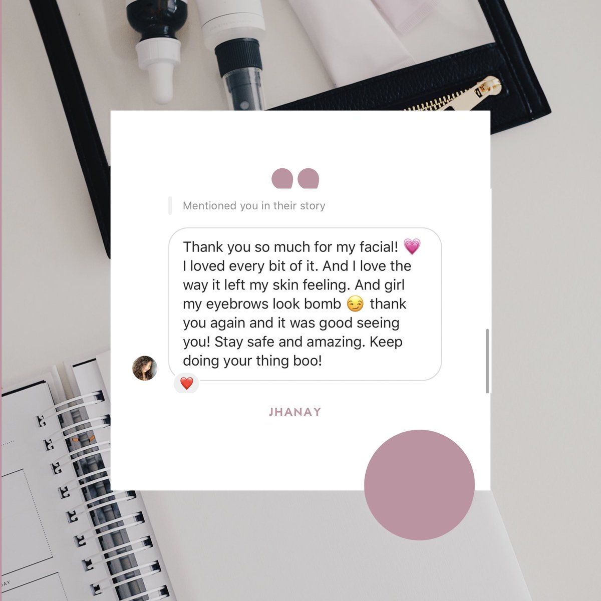 thriftedreamz's tweet photo. Facial testimonials ✨✨ https://t.co/dzn8ACByBt