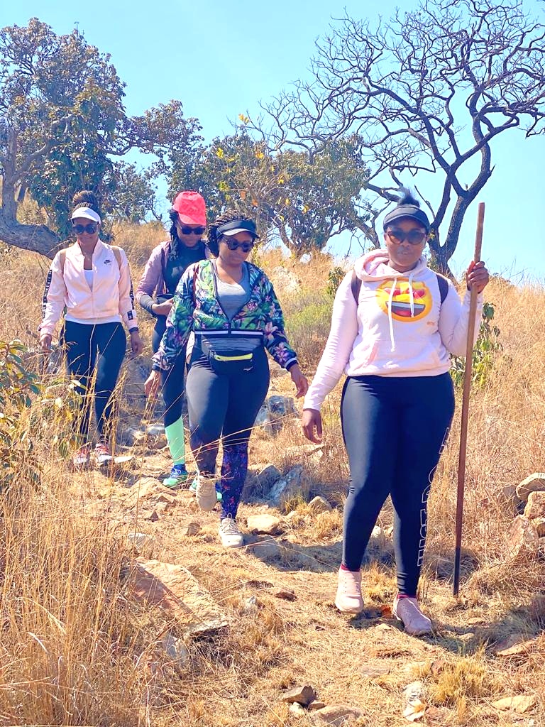 LimpopoR's tweet photo. Big ups to Khathu and friends for conquering 13km Cascade hiking trail at Wolkberg Nature Reserve the past weekend, we salute you ladies🕺🕺🕺
#WeLikeYourFashionSense #HikingInStyle
 Book a day hike on 015 293 8766 /0766804022 https://t.co/ktNWLJUUN8