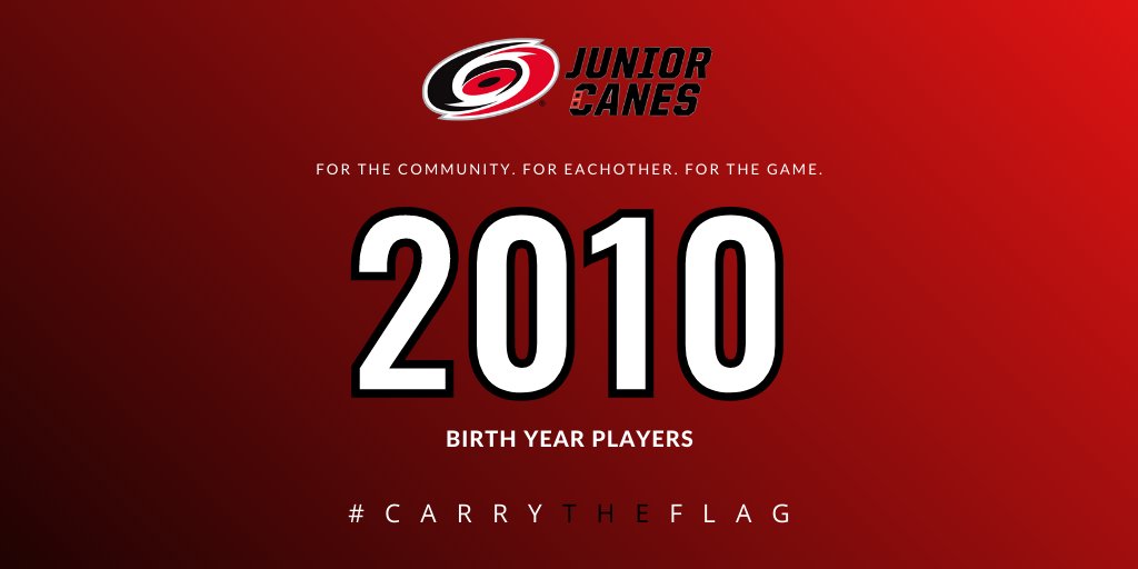 Our  #OneProgram roster reveal continues with our 2010 birth year players.  #CarryTheFlag  #LetsGoCanes    #TakeWarning  