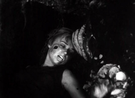 88. EL PANTANO DIABÓLICO (1959)Las sanguijuelas no son cosa menor, de hecho en esta peli son cosa mayor. Para ser un exploitation de monstruos vampíricos, tiene una galería de personajes tremendamente decadente y una ambientación en los humedales y marismas muy asfixiante.