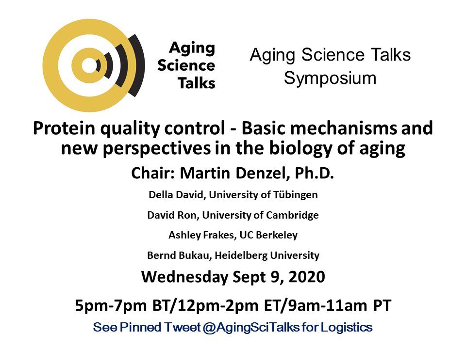 Aging Science Talks tweet media