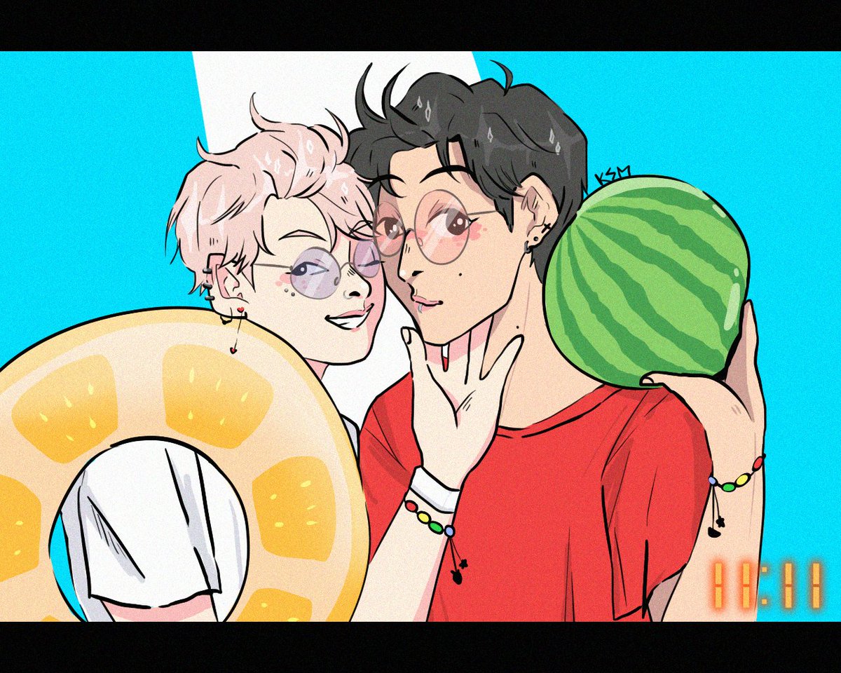 NCT_ksm's tweet photo. i'm kinda late to the party but i really wanted to draw @je_oh_no summer boys! never did a dtiys before so i hope you like it! ♡
#je_oh_no_dtiys https://t.co/T71JE9FqSP