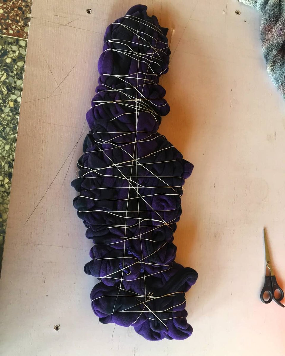 3rdkingsdesigns's tweet photo. We refurbish old garments too. This used to be an old plain purple hoodie, now it's a brand-new purple patterned hoodie. Who wants one? https://t.co/KElJWvecBL