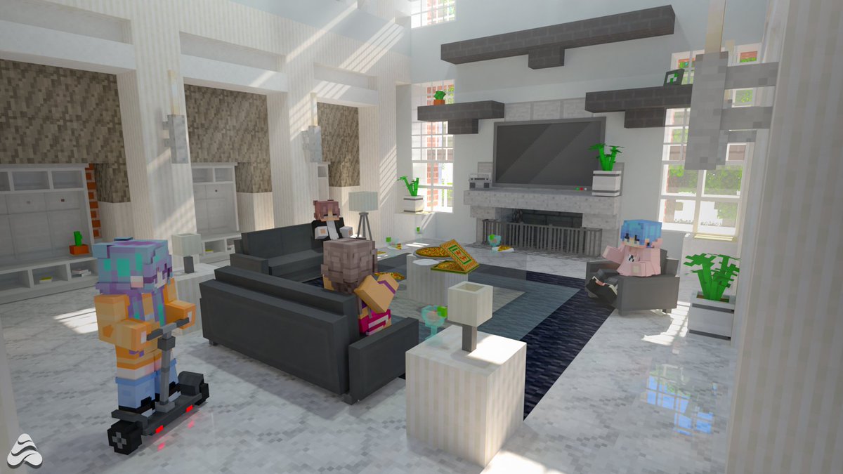 AurroraMC's tweet photo. 💰 $1,000,000 Mansions is now live on the @MinecraftMarket! 💰

- Functional interactive furniture models
- Fully working ATV, cars, kitchenware &amp; more!
- Tools to break, rotate &amp; nudge models
- Custom animation, audio &amp; textures
- Multiplayer-friendly

#Minecraft https://t.co/HlYcKRXVgF