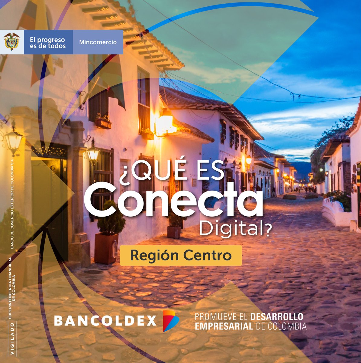 camaracomerbog's tweet photo. 📢 Llega a la región Centro del país el programa #ConectaDigital, con @bancoldex y @MincomercioCO una experiencia que permite ampliar tu conocimiento, relacionarte y generar conexiones de valor para tu negocio.

Inscríbete en este enlace 👉 https://t.co/kzoB0IXl7G https://t.co/dIRnjZpF5W