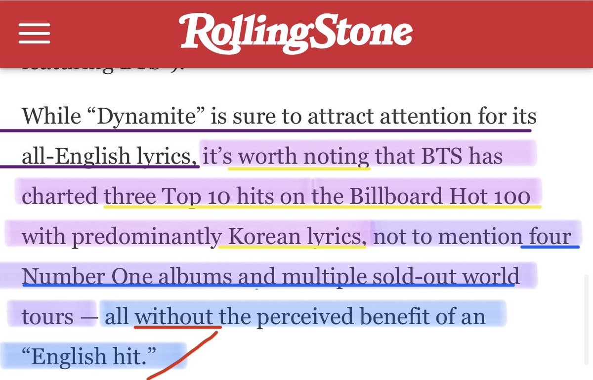kookvretro's tweet photo. rolling stone shading everyone who called the boys desperate 😭 yeah TELL EM! https://t.co/prVdRoxtcX