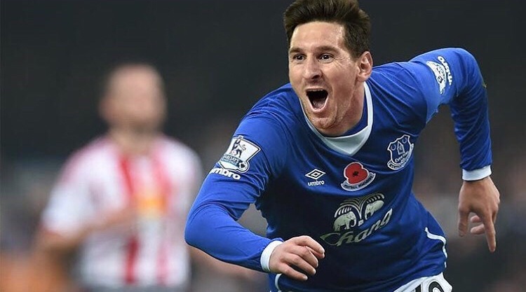 EfcDan15's tweet photo. “Messi goes past 1, 2, 3, 4... SQUARES IT TO SIGURDSSON... who sweeps it back to Pickford.” -Martin Tyler circa 2021. https://t.co/ZAK2cx1b5n