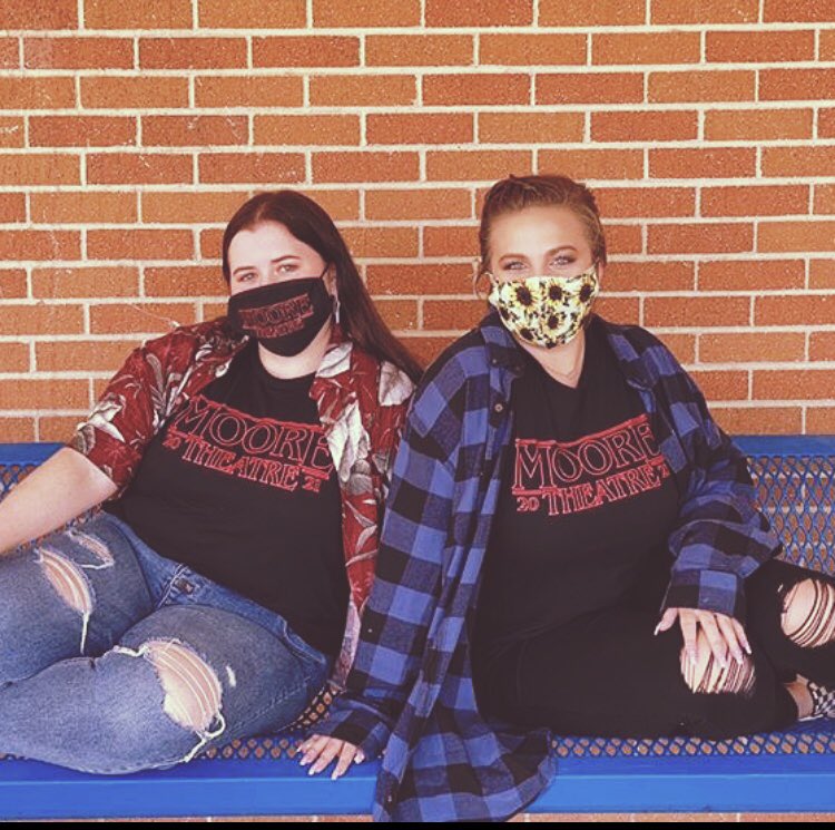 Moore_Theatre's tweet photo. Here is more of us officers rocking our cool new shirts and mask! https://t.co/rR0dJI5Gky