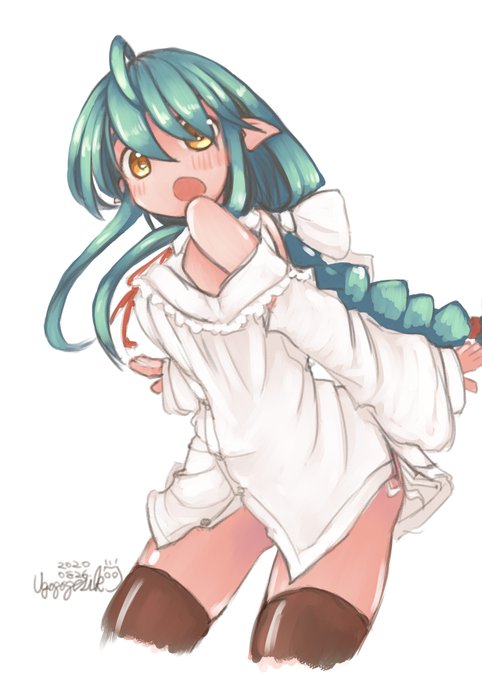 めるじーねさんらくがきその2。1時間ちょい。 