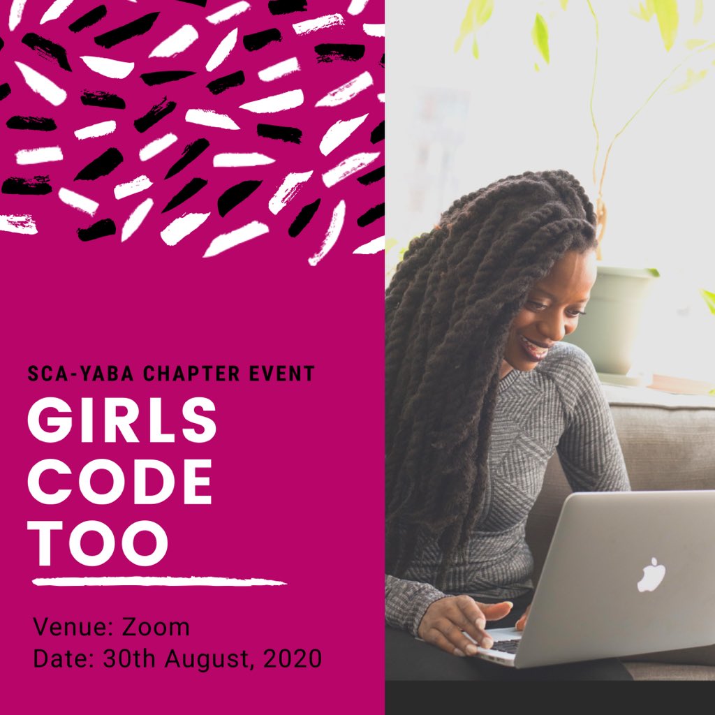 If you are like me and are looking for a place to start.The  @sca_yaba community is hosting women this Sunday - 30th by 2pm. Please join us! https://forms.gle/DmCbs2pjFJrg96Me8There are so many career paths in the tech world, and there’s a place for you even if you don’t want to ‘code’.