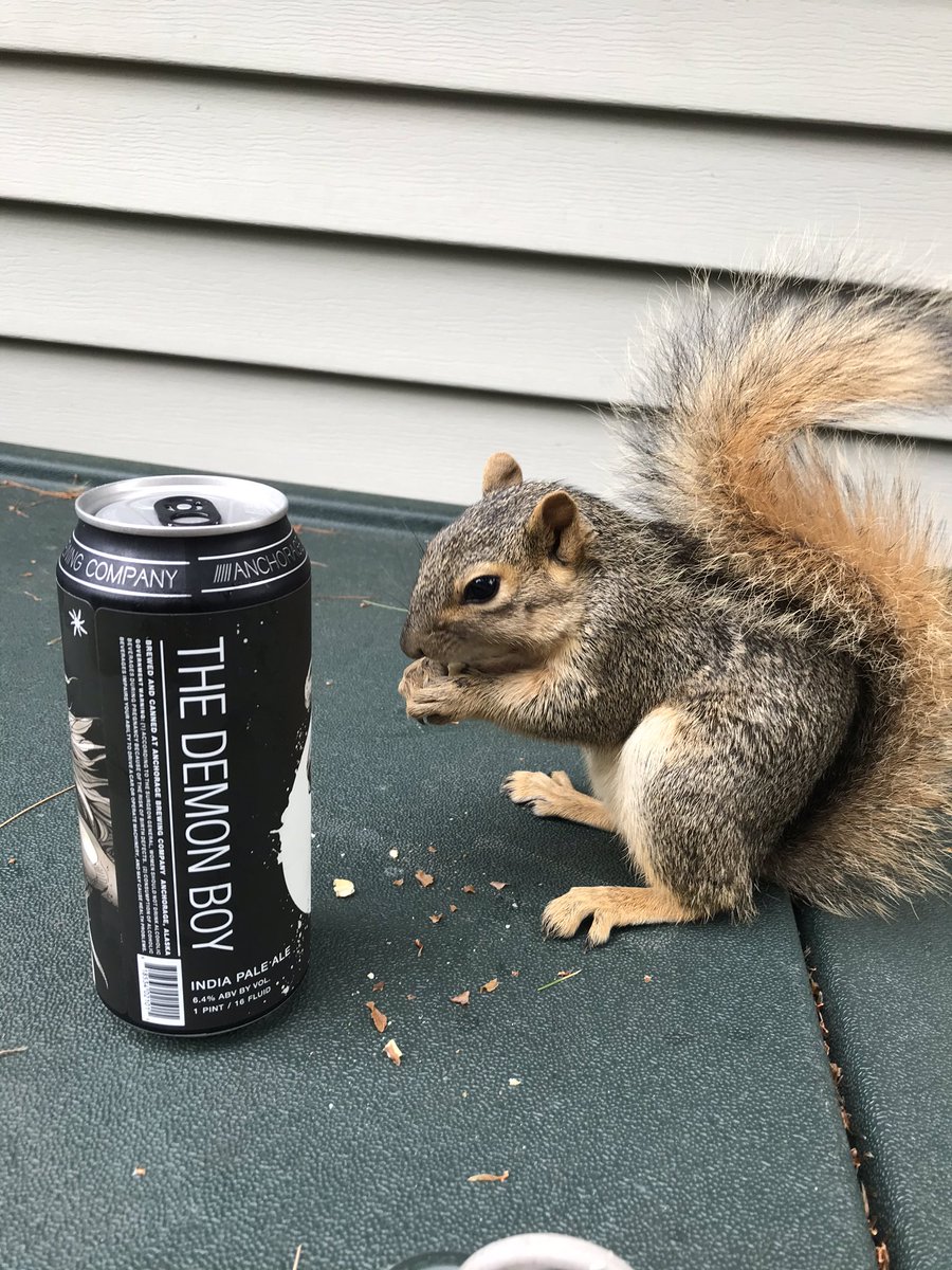 What a day, man I think a nice #thedemonboy from <a href="/anchoragebrew/">Anchorage Brewing</a> will do.