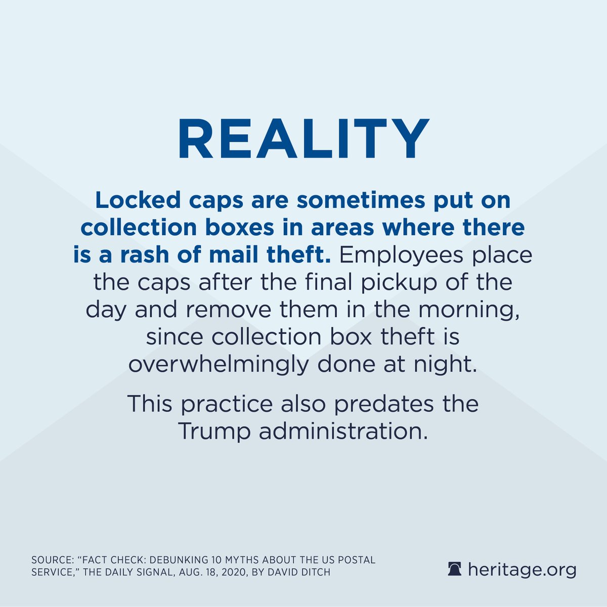 Heritage Foundation on Twitter "Make no mistake USPS faces real