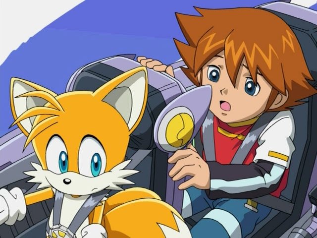 They also keep trying to push this idea that Chris and sonic are best friends when Chris hangs out and has the most in common with Tails they bond WAY more in the show than he ever does with Sonic
