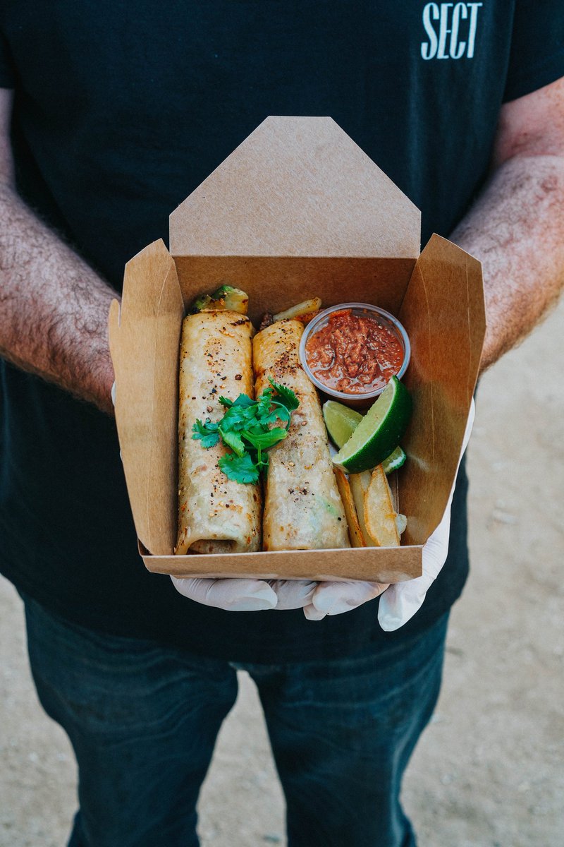 RvccIntersect's tweet photo. Our new Cali Burrito + 24 favorites and new menu additions available for delivery / takeout / outdoor.
Hand-made flour tortilla, slow braised beef barbacoa, avocado, french fries, grilledonions, monterey jack cheese, house-made fire roasted salsa. https://t.co/4ucUYBgvdT