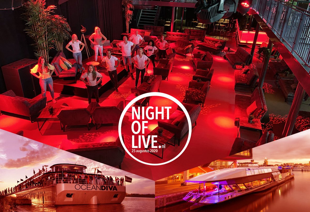 OCEANDIVA turns RED to send a clear and burning signal for the event industry to the government and the press! Let's help the event industry and its event professionals! 🛑📸 #nightoflive #oceandiva #eventvenues