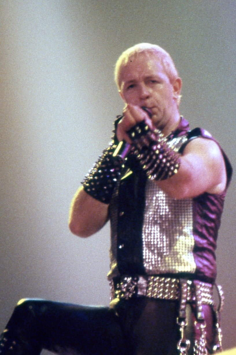 Happy Birthday Rob Halford | Judas Priest (photo by Fernando Catalina Landa, 1984) 