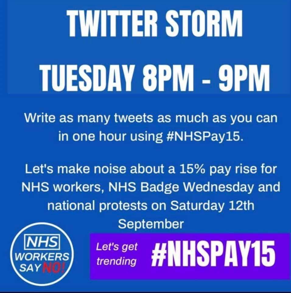 BenbowKayleigh's tweet photo. #NHSPay15 #NHS @MatthewTovey2 https://t.co/8dWqD9b3KR