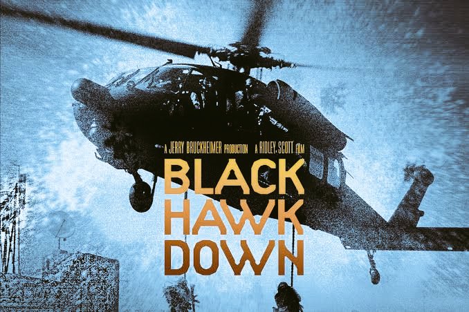 7. BLACK HAWK DOWNYear: 2001Language: EnglishCast: Josh Hartnet, Ewan McGregor, Eric Bana, Tom Sizemore.Director: Ridley ScottNote: Won 2 Oscars.