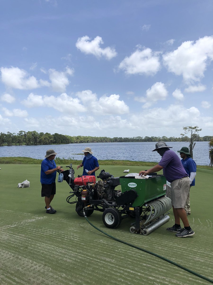 DryJect The Only Machine in the World that Aerates, Topdresses, and