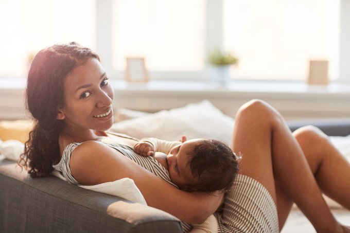 Babies who are breastfed have a lower risk of obesity, ear infections, and asthma. Learn more about the benefits of breastfeeding: bit.ly/2ju5Mde #NBM20 #ManyVoicesUnited