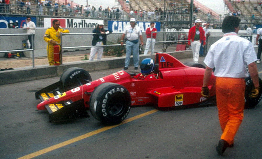 UnracedF1's tweet photo. The small Italian Life team made their appearance in the Formula One in 1990 with the F190 powered by their W12 engine. Bruno Giancomelli and Gary Brabham failed to qualify the car.
Even when @LifeRacingF1 picked up the Judd V8 engine. #RetroF1 #Formula1 #F1 #LifeF1 https://t.co/NPU6vwLHgu