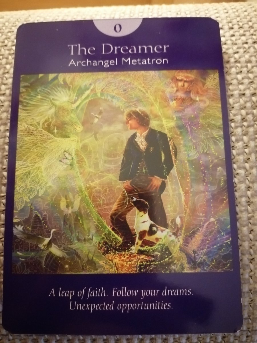 purpleaura7's tweet photo. 21 The World - Archangel Michael

13 Release - Archangel Azrael

0 The Dreamer - Archangel Metatron

Eight Of Wands

#tarot #TarotReading  #tarotcards https://t.co/qfT6GaGwmV