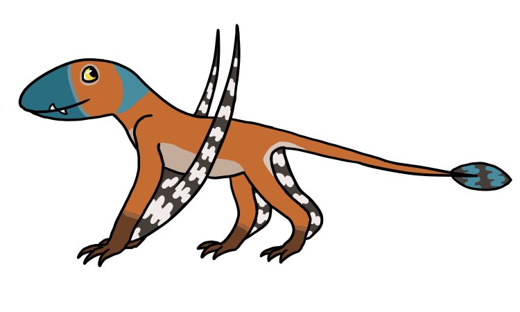mattyena's tweet photo. Today’s #xatw is the Dimorphodon macronyx! This pterosaur had a wingspan of 1.2 meters (4 feet) and is known for its long claws and teeth. This species had fangs at the front of the mouth and grinding teeth at the back which suggests the pterosaur ate insects and small animals- https://t.co/HHiMqAGLz7
