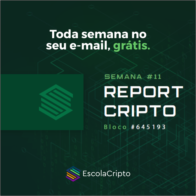 EscolaCripto's tweet photo. O nosso #REPORTCRIPTO semana 11 já está disponível para os nossos assinantes.
Receba toda terça gratuitamente e diretamente no seu e-mail. Feito especialmente para manter você bem informado com os principais acontecimentos do mercado #cripto.
⠀
https://t.co/wSEb7yY5o8
#Bitcoin https://t.co/kVtR7knCCK