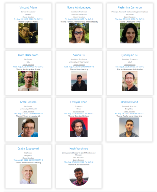 Want to discuss current research trends and career choices in #AI? Join #AISTATS2020 mentoring sessions!