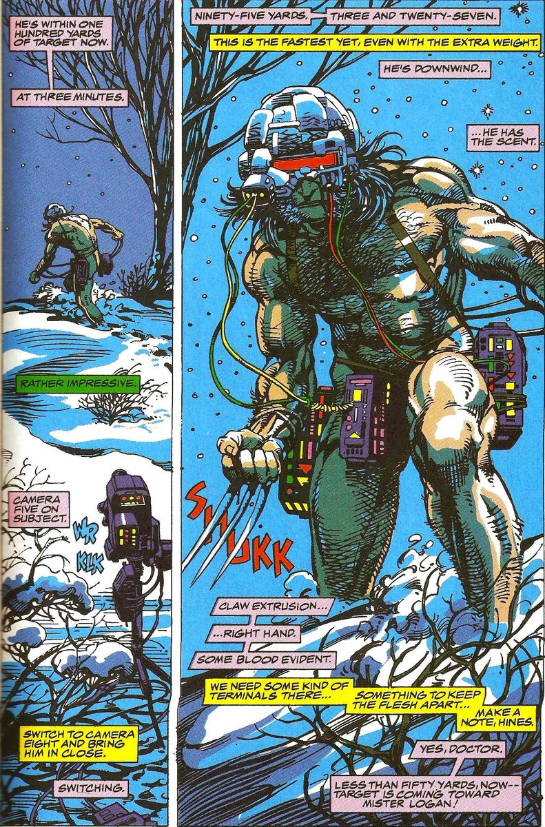 Day 9 and Weapon X by Barry Windsor Smith as my comfort story. An origin story that doesn’t explain absolutely everything and leaves seeds for future storylines. The broken narrative and luscious artwork is like the perfect fever dream