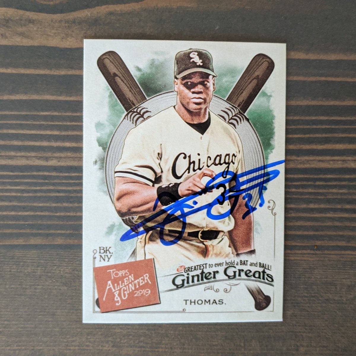 jeffplaysball's tweet photo. #mailbag - The Big Hurt hella-cheap private signing. #BottomLineIs https://t.co/OEBCymUAld