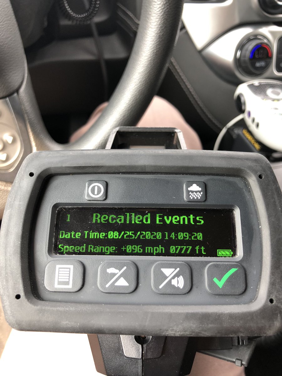 JPage367's tweet photo. Attempted to stop a vehicle for 96/55 zone on I-94 near mile marker 350 westbound. The vehicle, a Silver Honda Accord, fled onto the city streets of Fargo at which time I discontinued following the vehicle for safety.
#VisionZeroND
#NDHP367 https://t.co/3YbMEai2zI