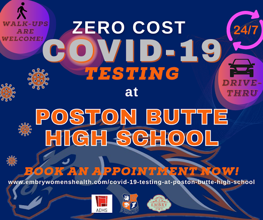 PBhighschool's tweet photo. FUSD is offering FREE COVID-19 testing. You must register in advance at; https://t.co/alIKrlR3zr
@CopperBasinK8 @walkerbutte @CircleCross_K8 @AnthemK8_AD @SkylineRanchK8 @STFHighSchool @Fhsgopherfball @MagmaRanch_K8 @santanvalleyaz @SanTanTimes @PinalCentral #BroncoStrong https://t.co/hkylfltwyD