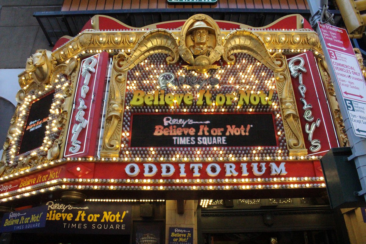 We're Back! Our team here at Ripley's Believe It or Not! Times Square is very excited to welcome you back to our Odditorium tomorrow, August 26th! #RipleysNY