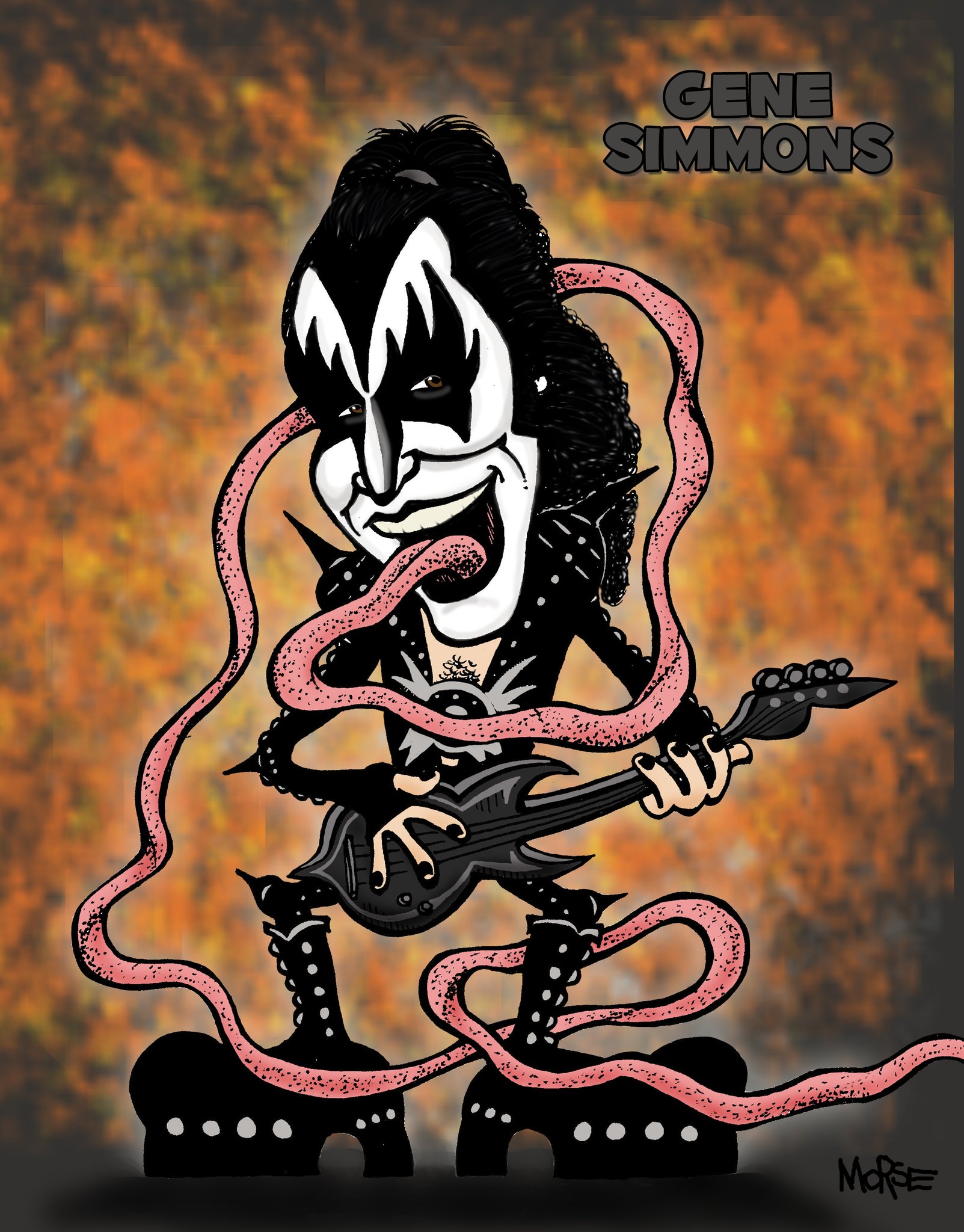 Happy Birthday and a great big KISS to Gene Simmons from
 