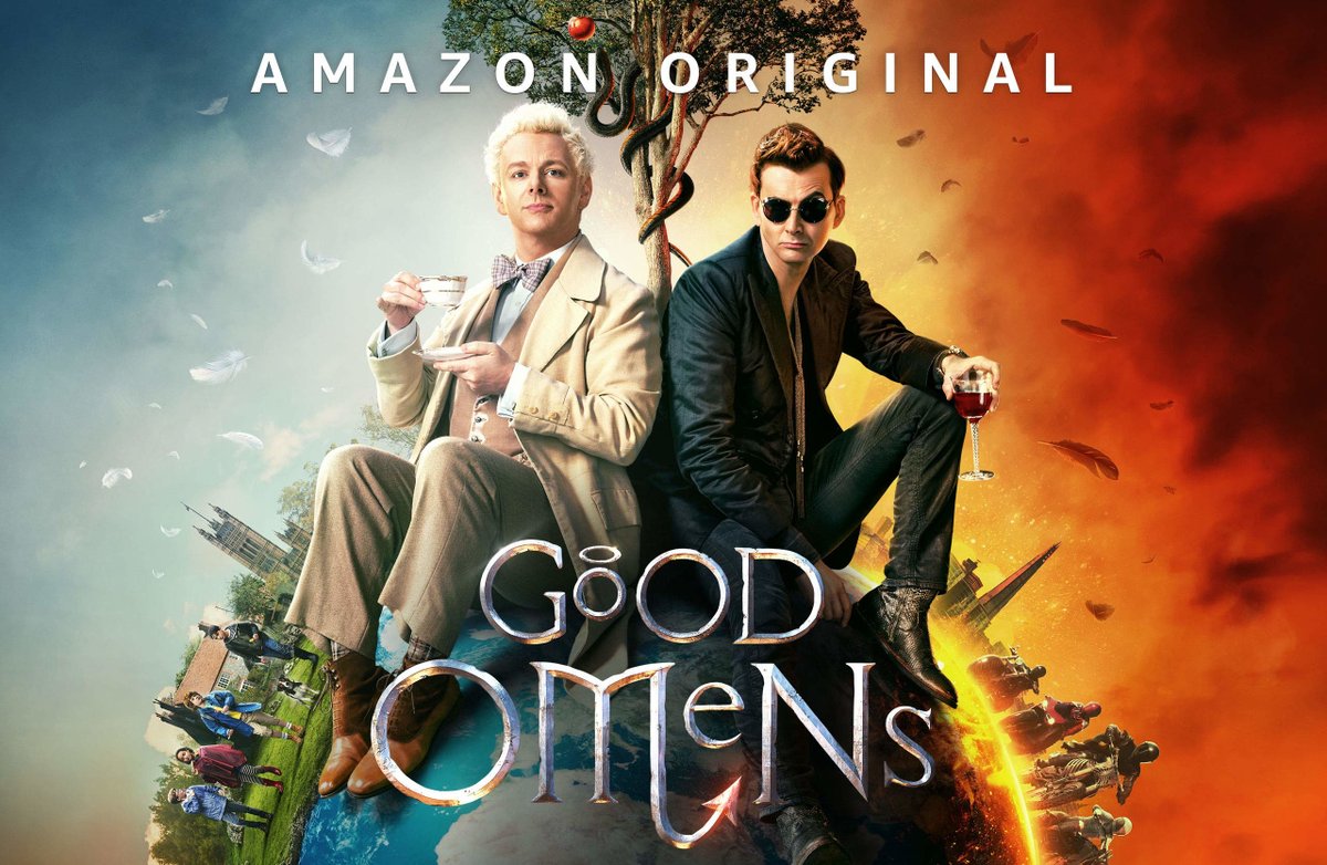 4DAPublishing's tweet photo. #newepisode! @Nadesico_Kitty joins @BingesBoxsets to talk @GoodOmensPrime by @neilhimself @terryandrob @drmuig w/@michaelsheen #DavidTennant @adriaarjona @jackwhitehall @iammireilleenos @LourdesFaberes &amp; more!
Find it on good podcast sites &amp;  @BunkazillaUK
https://t.co/mQ3f8vUVqN https://t.co/mX9mjiv4Mx