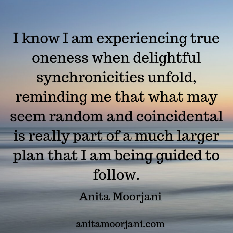 AnitaMoorjani's tweet photo. What may seem random and coincidental is really part of a much larger plan that I am being guided to follow. 😇

https://t.co/MKa5c7G9QA 💗 🌟

#Guidance #Oneness #LoveYourself #SelfLove #DyingToBeMe #AnitaMoorjani #NDE https://t.co/wTtCdcm5sD
