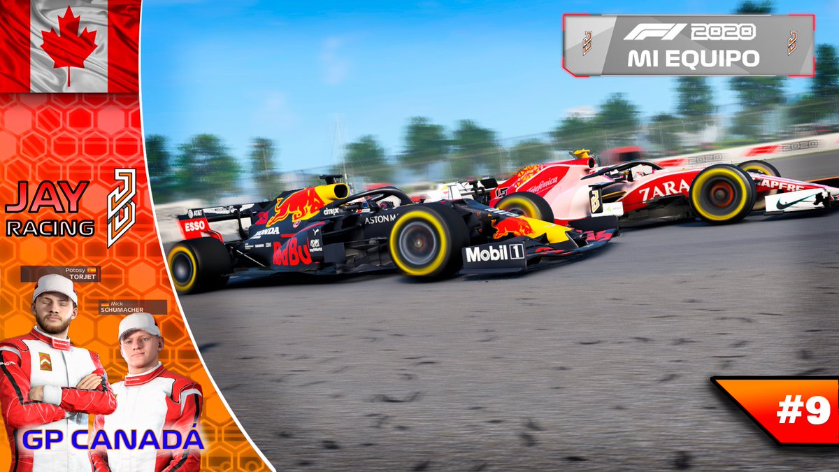 Llego el GP de Canadá 🇨🇦 disfrutémoslo todos juntos, espero que os guste mucho 🤯🇨🇦.

MODO MI EQUIPO F1 2020 | * ERRORES Y MAS ERRORES * | GP CANADÁ #9 youtu.be/-m77_R1riSg