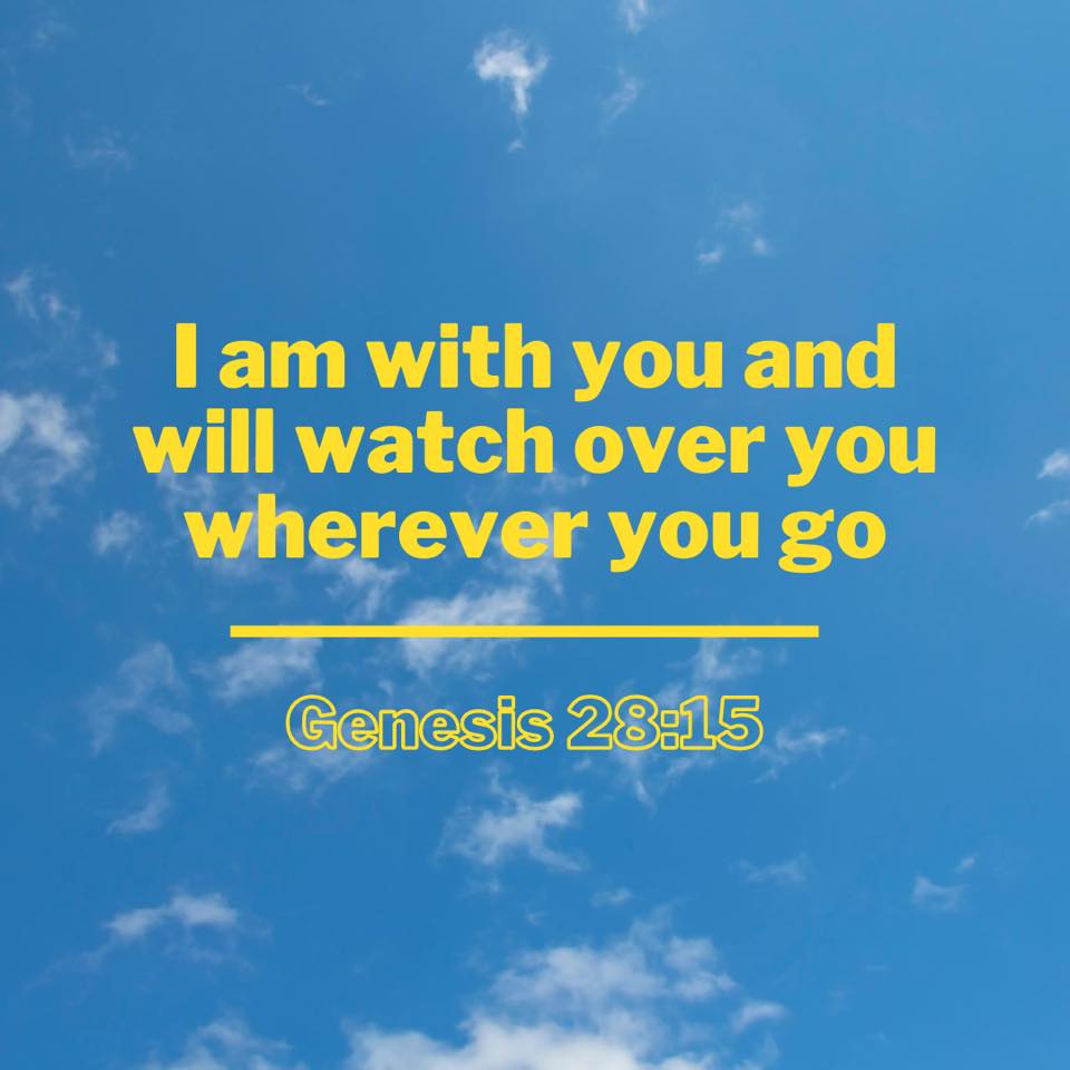 As schools starting up it’s understandable you may be nervous and anxious, but remember Jesus is bigger than everything that’s going on and trust His promise that He’ll be with you wherever you go #BackToSchool2020 #StaySafe