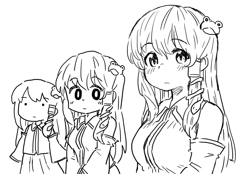 朝の落書き 