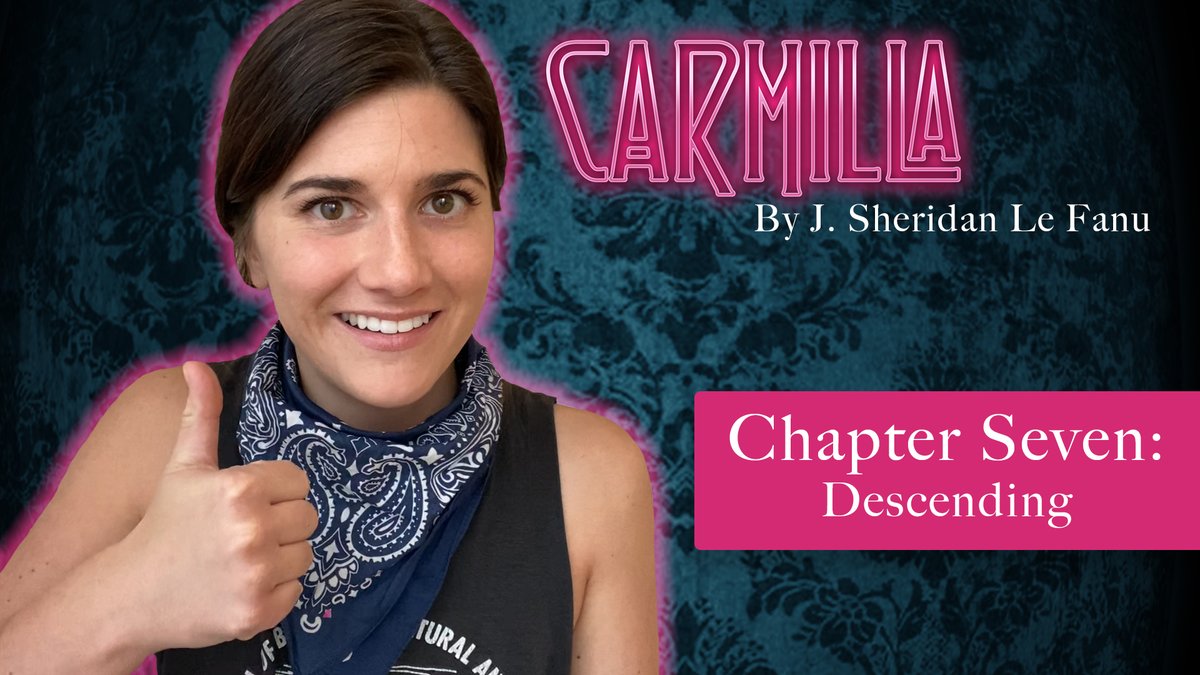 It's time for chapter 7 of the #Carmilla novella reading! Which chapter has been your favourite so far? Maybe... chapter 5? lol 😘 bit.ly/Carmilla_Ch7 bit.ly/Carmilla_Ch7 bit.ly/Carmilla_Ch7