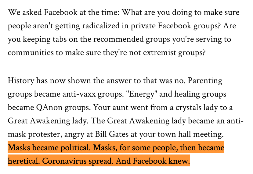 Here's why QAnon's takeover of fringe communities is a public health threat, and how its danger can't be neatly presented in a rapsheet or a bodycount.