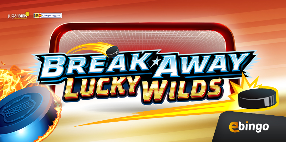 Ya disponible 𝗕𝗥𝗘𝗔𝗞 𝗔𝗪𝗔𝗬 𝗟𝗨𝗖𝗞𝗬 𝗪𝗜𝗟𝗗𝗦.

Entra ya en 👉 ebingo.es/slots y diviértete con el mejor 🏒 #hockey en nuestra nueva slot.

#vuelveadivertirte
#ebingo
#slots
#juegoseguro