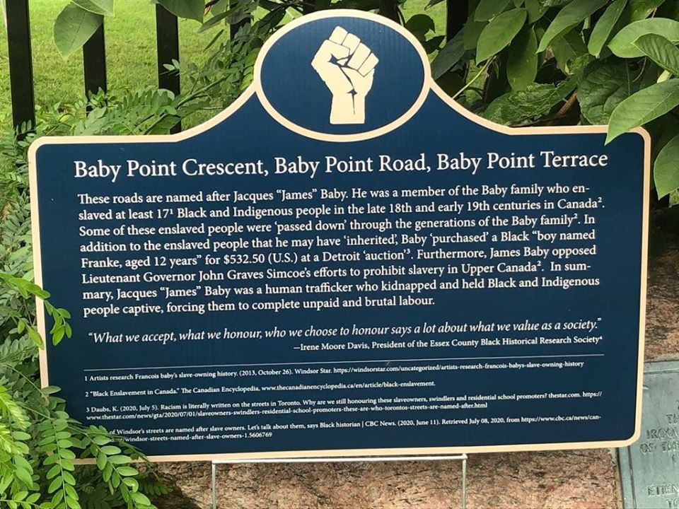 torontodotcom's tweet image. THIS JUST IN: 'Clandestine' plaques inform public about #Toronto's
slave-owning history - bit.ly/32mHmZm
#BabyPoint #WestTO
@IreneMooreDavi1 @NHenryFundi
@OBHistory #BlackLivesMatter