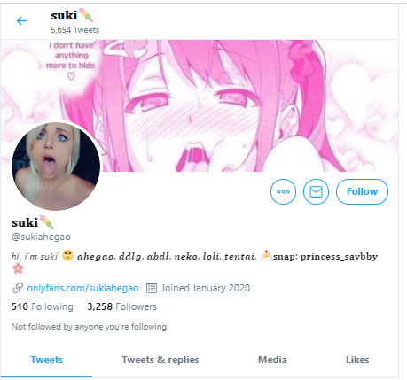 UPDATE:  #OnBlast Scammer @lilnekomiyu ran after being called out!New username is:  @sukiahegao (Don't let scammers off the hook because they flee to new usernames and rebrand to avoid callout!)Please  #RT to warn others! DM if you've more info!